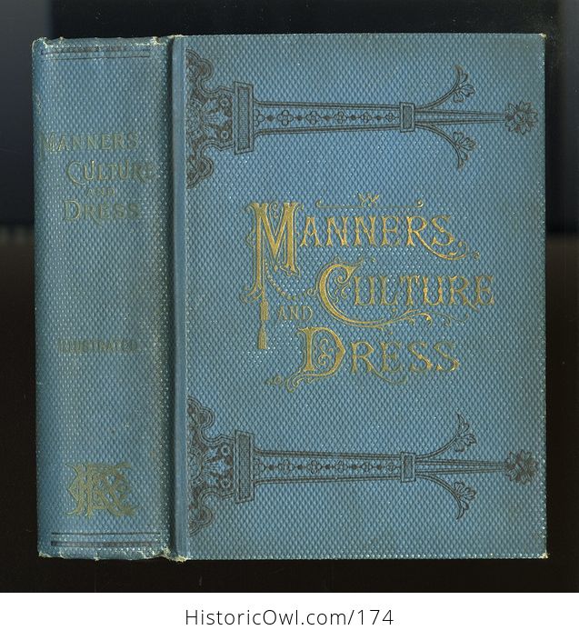 Antique Illustrated Book Manners Culture and Dress of the Best American Society by Richard a Wells C1893 - #aoCzu7YF6c4-1