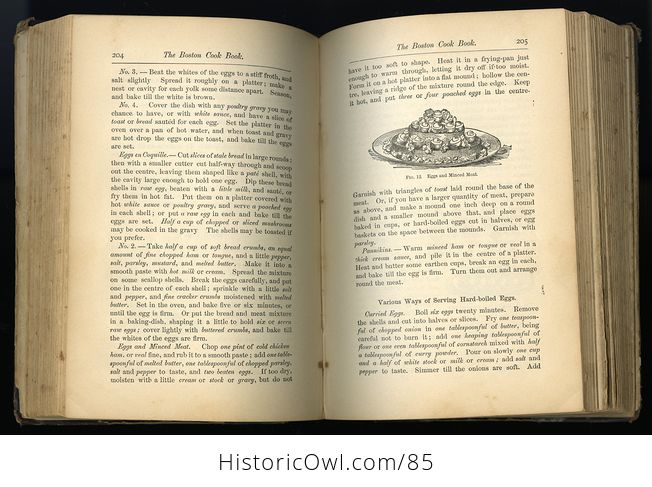 Antique Illustrated Book Mrs Lincolns Boston Cook Book C1896 - #2ES1gshZBh8-3