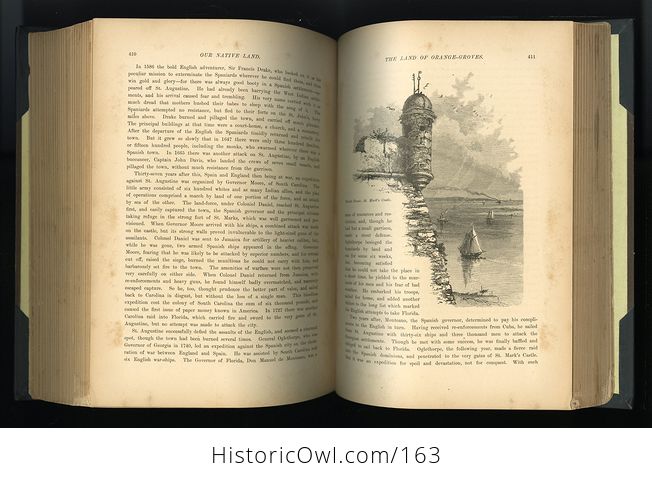 Antique Illustrated Book Our Native Land or Glances at American Scenery and Places with Sketches of Life and Adventure 1882 - #ccxJT3sWTNs-14