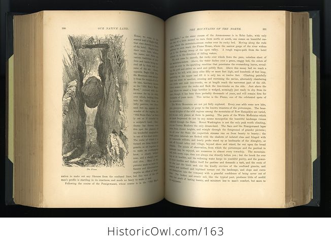 Antique Illustrated Book Our Native Land or Glances at American Scenery and Places with Sketches of Life and Adventure 1882 - #ccxJT3sWTNs-13