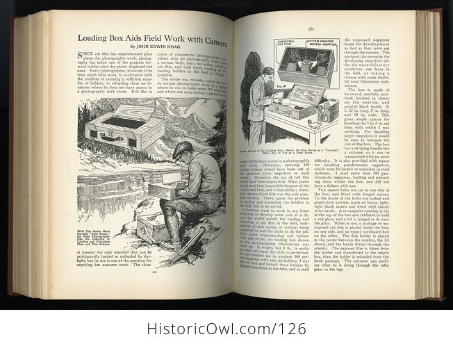 Antique Illustrated Book Outdoor Sports the Year Round by the Popular Mechanics Press C1930 - #2WHDuzbcyxc-10