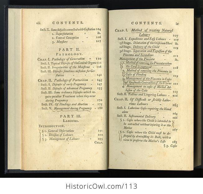 Antique Illustrated Book Outlines of the Theory and Practice of Midwifery by Alexander Hamilton C1784 - #FTpX2a3ttR0-6
