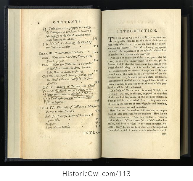 Antique Illustrated Book Outlines of the Theory and Practice of Midwifery by Alexander Hamilton C1784 - #FTpX2a3ttR0-7