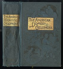 Antique Illustrated Book the American Domestic Cyclopedia by F M Lupton #n4zq332vtx0