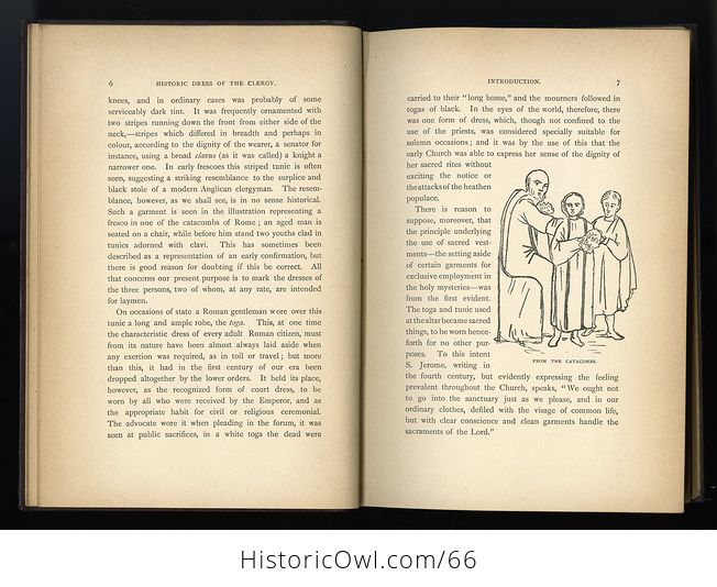 Antique Illustrated Book the Historic Dress of the Clergy by Geo S Tyack C 1897 - #SeCY0CoyWi8-6