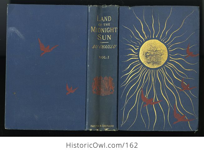 Antique Illustrated Book the Land of the Midnight Sun Summer and Winter Journeys Through Sweden Norway Lapland and Northern Finland by Paul B Du Chaillu C1882 - #z3Lmjy0jhXE-29