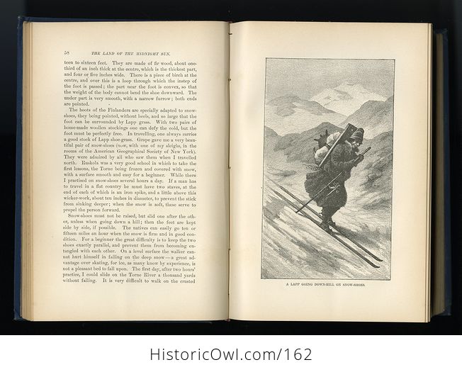 Antique Illustrated Book the Land of the Midnight Sun Summer and Winter Journeys Through Sweden Norway Lapland and Northern Finland by Paul B Du Chaillu C1882 - #z3Lmjy0jhXE-3