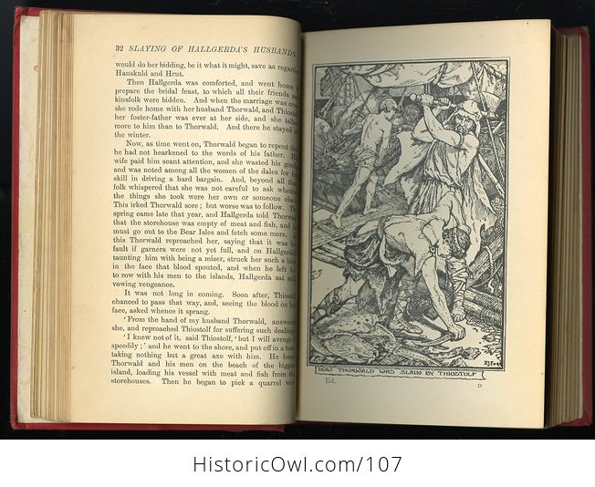 Antique Illustrated Book the Red Romance Book by Andrew Lang C1905 - #ioqx89bveqg-8