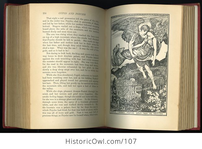 Antique Illustrated Book the Red Romance Book by Andrew Lang C1905 - #ioqx89bveqg-10