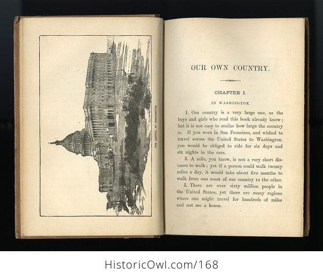 Antique Illustrated Book the World and Its People Book Iii Our Own Country by Minna C Smith C1895 - #lGQHmwAbDpo-5