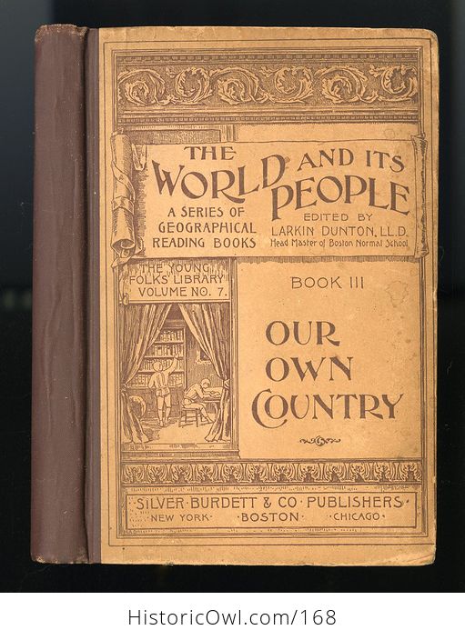 Antique Illustrated Book the World and Its People Book Iii Our Own Country by Minna C Smith C1895 - #lGQHmwAbDpo-1