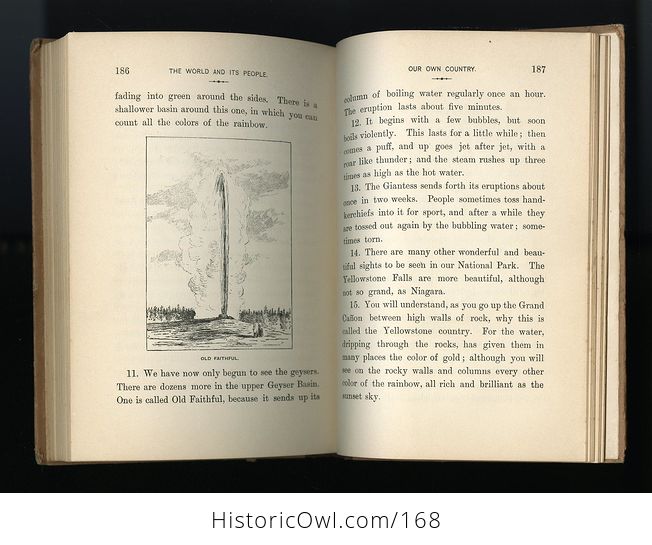 Antique Illustrated Book the World and Its People Book Iii Our Own Country by Minna C Smith C1895 - #lGQHmwAbDpo-2