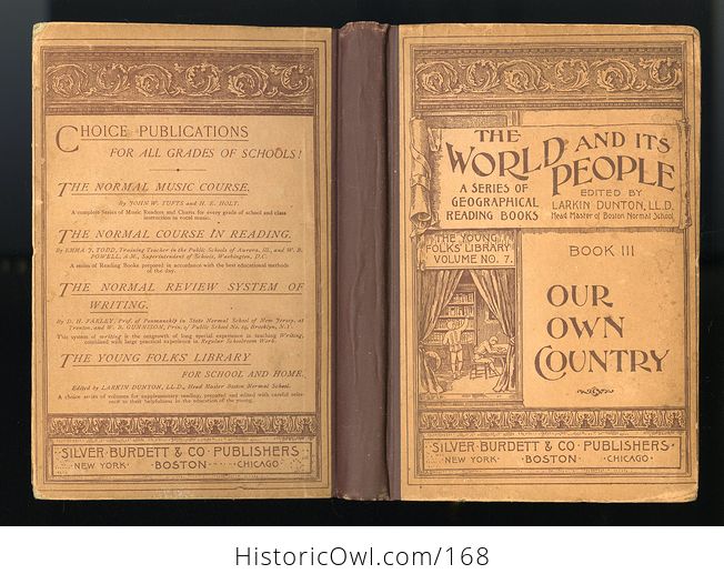 Antique Illustrated Book the World and Its People Book Iii Our Own Country by Minna C Smith C1895 - #lGQHmwAbDpo-11