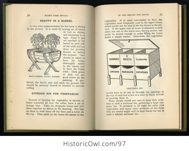 Antique Illustrated Homesteading Book Handy Farm Devices and How to Make Them by Rolfe Cobleigh C1912 - #dAI72wj8VEE-7