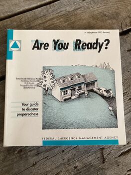 Are You Ready Your Guide to Disaster Preparedness Federal Emergency Management Agency C1993 Book #kJhZ9lqRkiY