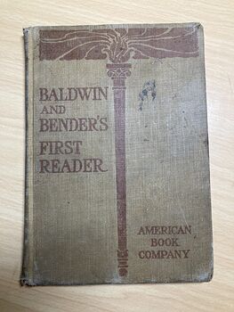 Baldwin and Benders First Reader Book by the American Book Company #HpJtknO8UZA