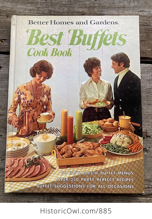 Best Buffets Cook Book by Better Homes and Gardens C1974 - #0sRfNWhGyqA-1