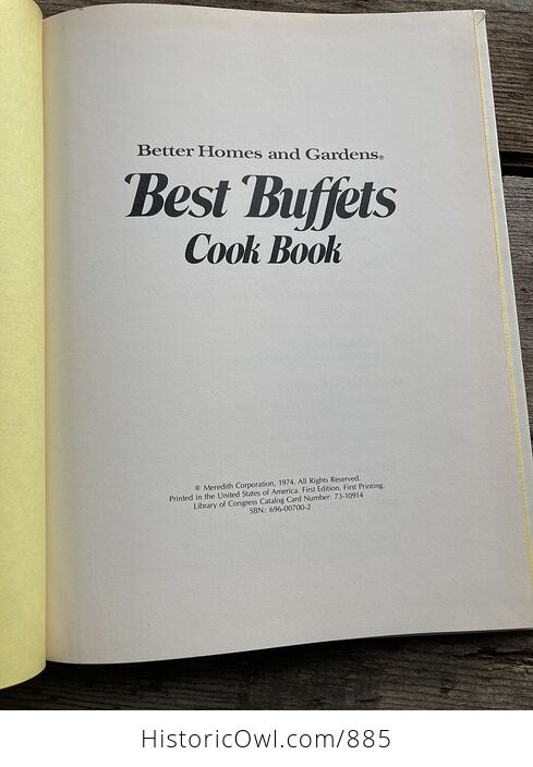 Best Buffets Cook Book by Better Homes and Gardens C1974 - #0sRfNWhGyqA-4