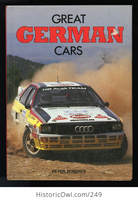 Book Great German Cars by Peter Roberts C1985 - #bpvfpp9ftIA-1