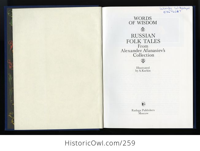 Book Russian Folk Tales from Alexander Afanasievs Collection C1983 - #ustl3FuhWyk-5