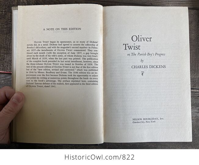 Charles Dickens 3 Volume Set of Great Expectations Oliver Twist and a Tale of Two Cities Nelson Doubleday - #hYlEVheMj7E-8