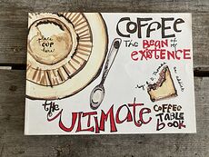 Coffee the Bean of My Existence the Ultimate Coffee Table Book by R D Thomas C1995 #eNnbynSwVgw