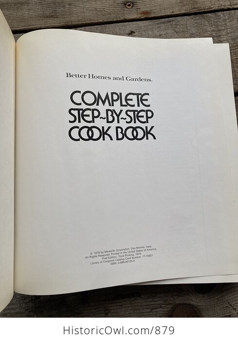 Complete Step by Step Cookbook by Better Homes and Gardens C1979 - #ESmo4m3kTpM-4