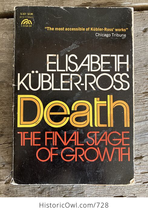 Death the Final Stage of Growth Book by Elisabeth Kubler Ross C1975 - #Hbe427ooIPc-1
