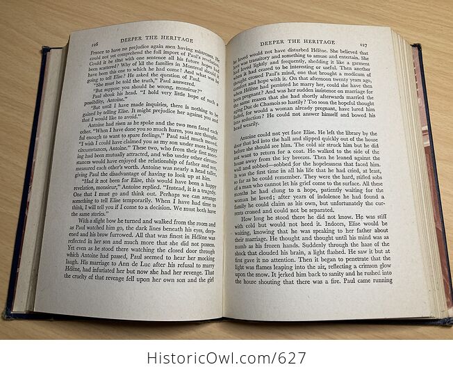 Deeper the Heritage Vintage Book by Muriel Elwood C1947 - #9WrYWEnQE6k-9