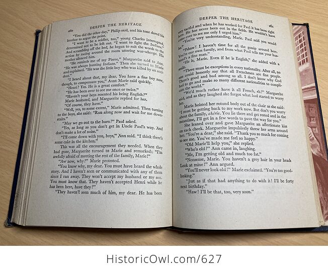 Deeper the Heritage Vintage Book by Muriel Elwood C1947 - #9WrYWEnQE6k-11