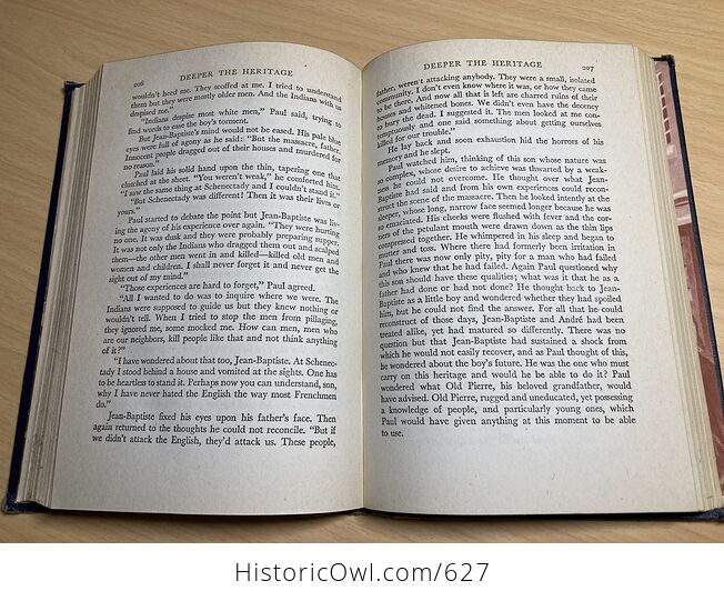 Deeper the Heritage Vintage Book by Muriel Elwood C1947 - #9WrYWEnQE6k-10