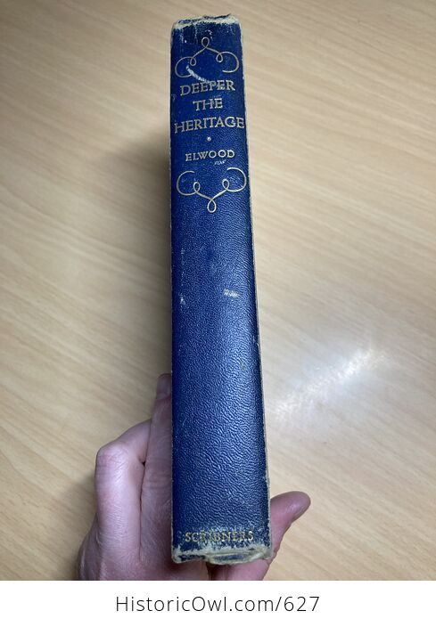 Deeper the Heritage Vintage Book by Muriel Elwood C1947 - #9WrYWEnQE6k-2