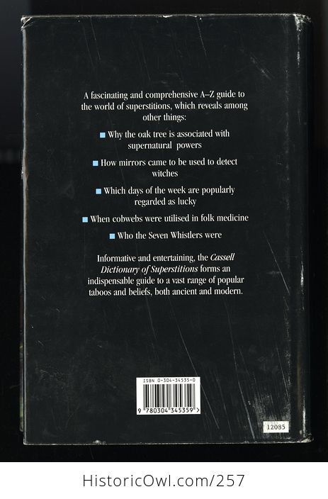 Dictionary of Superstitions Book by David Pickering C1995 - #NrVFi6srKts-6