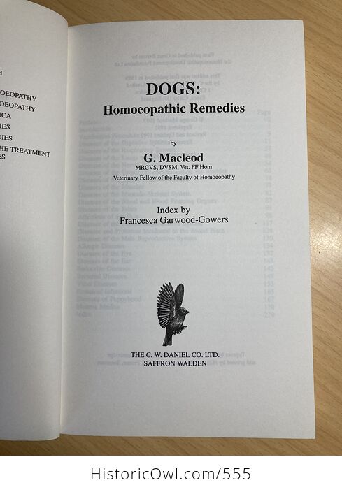 Dogs Homeopathic Remedies Paperback Book by George Macleod C1994 - #7LpOgmtt2ME-3