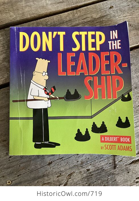 Dont Step in the Leadership a Dilbert Book by Scott Adams C1999 - #eOj1k3oZtA0-1