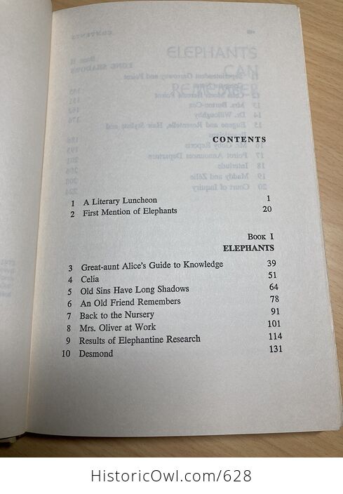 Elephants Can Remember Book by Agatha Christie C1972 - #5ieUIckyhPQ-6