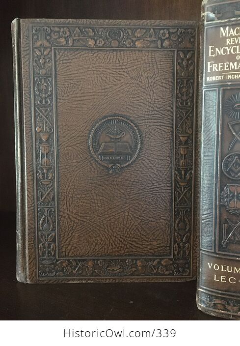 Encyclopedia of Freemasonry and Kindred Sciences by Albert G Mackey C1929 - #u4ClG1117L4-3