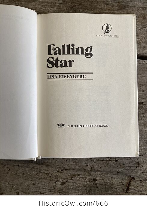 Falling Star a Laura Brewster Book by Lisa Eisenberg C1980 - #jKDRUheLORU-5