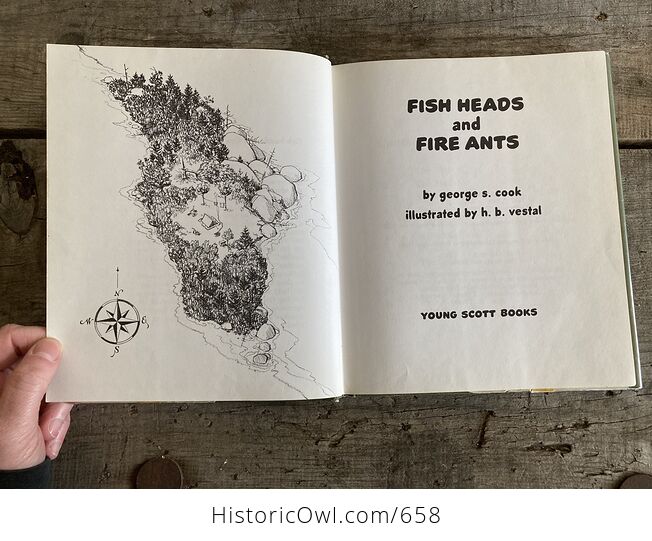 Fish Heads and Fire Ants Childrens Book by George Cook C1973 - #WfUwQ1wqAUE-5