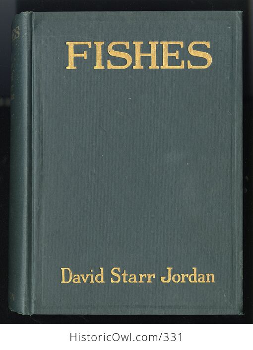 Fishes Book by David Starr Jordan C1925 - #mrkFhL7Yu2o-1