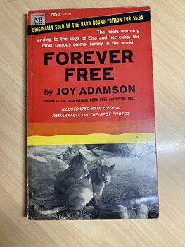 Forever Free by Joy Adamson C1964 #x86nRNDhopA