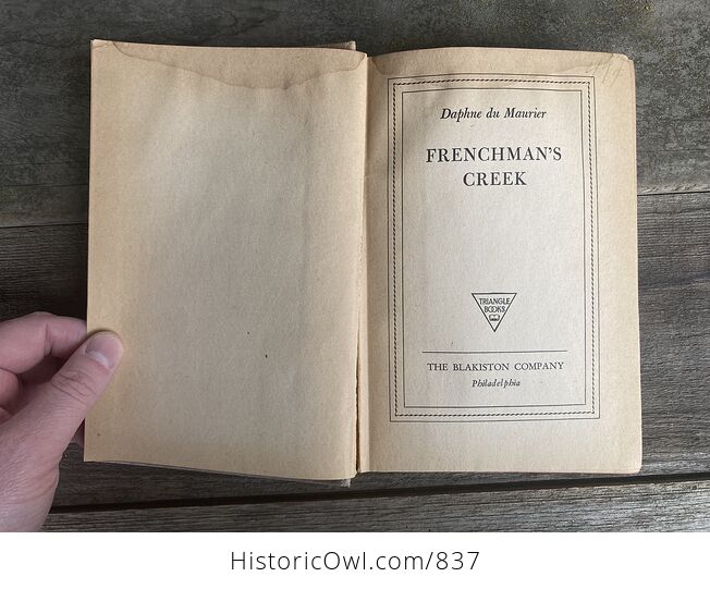 Frenchmans Creek Vintage Book by Daphne Du Maurier C1946 - #lvilBAMLdw0-5