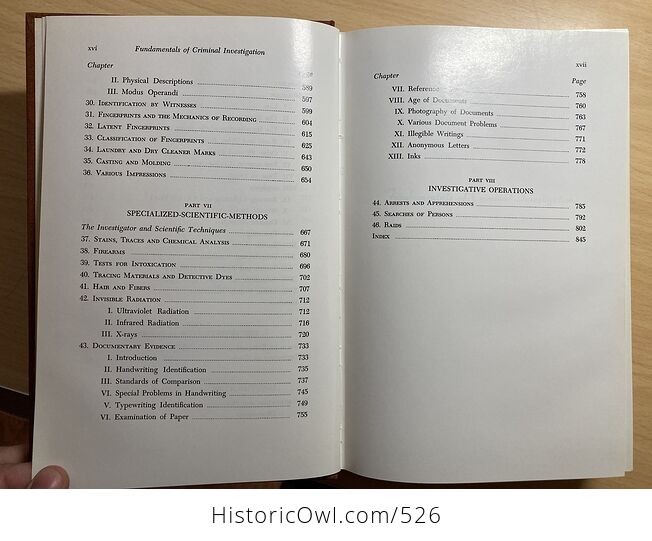 Fundamentals of Criminal Investigation Book by Charles Ohara C1970 - #fPKPwtYU0Os-8