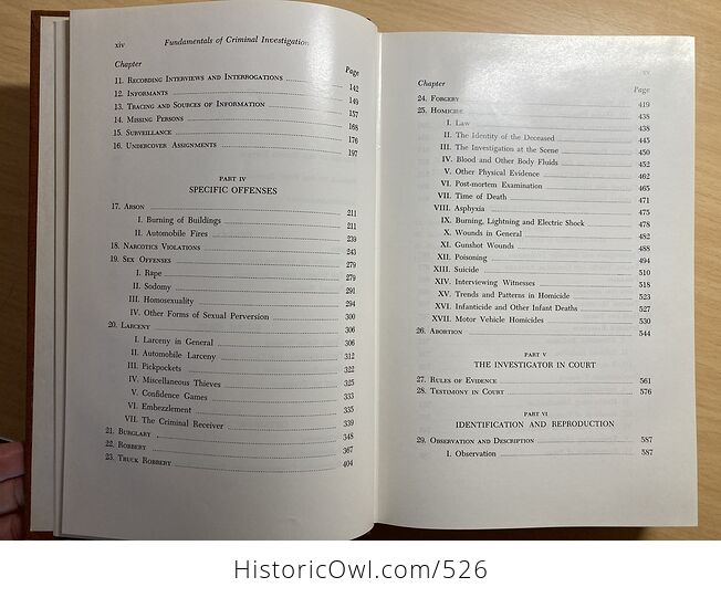 Fundamentals of Criminal Investigation Book by Charles Ohara C1970 - #fPKPwtYU0Os-7