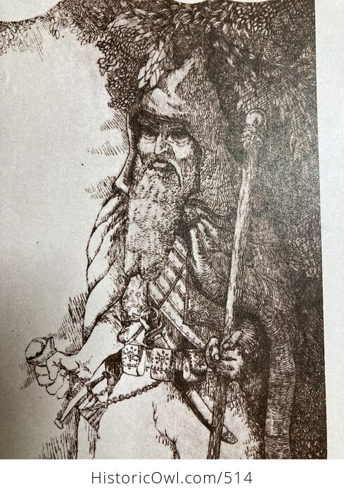 Gandalf the Grey the Wizard Before His Imprisonment by Saruman Postcard by Robert Rosenthal C1979 - #mLKOcCbSUdQ-2