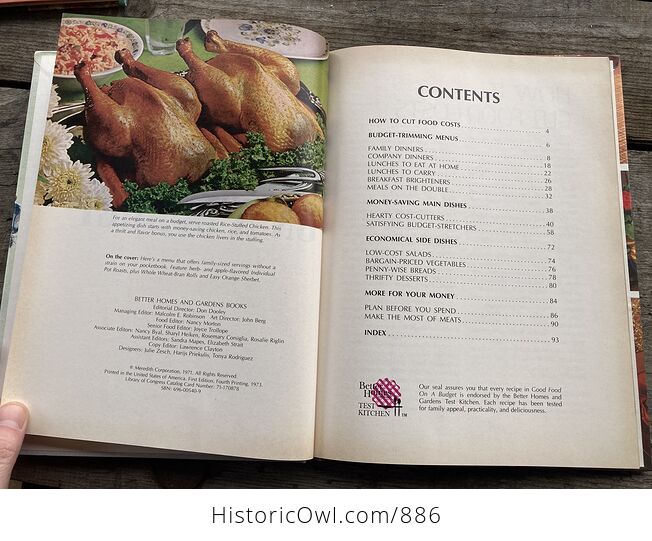 Good Food on a Budget Cook Book by Better Homes and Gardens C1973 - #l8JOGSGczns-5