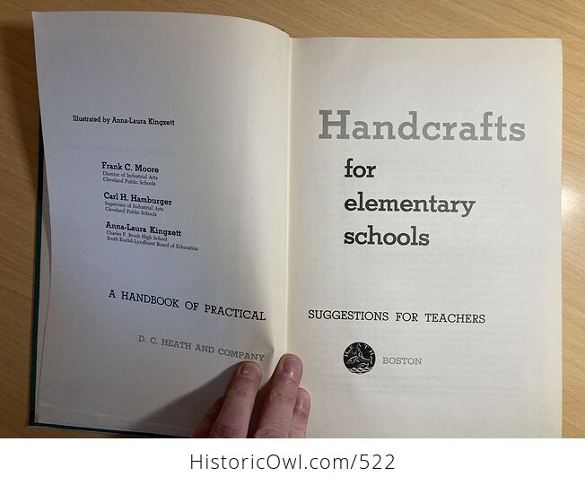 Handcrafts for Elementary Schools Book C1953 - #JuO35i4rTHc-4