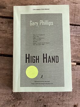 High Hand Uncorrected Proof Paperback Book by Gary Phillips C2000 #TpuG7m59cGQ