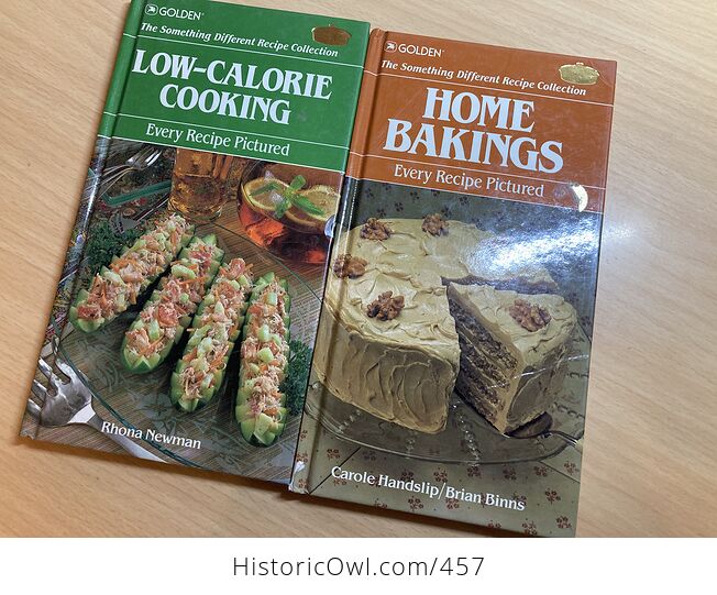 Home Bakings and Low Calorie Cooking Cookbooks Golden the Something Different Recipe Collection C1984 - #Or95MwGOTn0-1