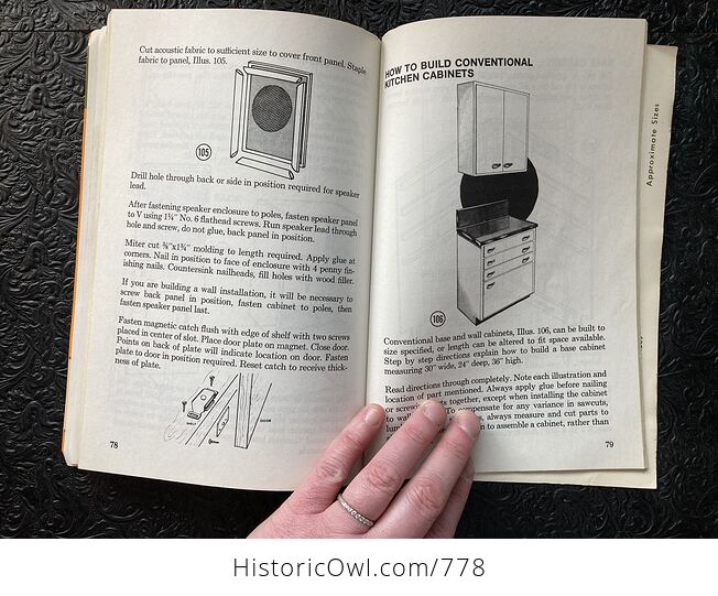 How to Build Kitchen Cabinets Room Dividers and Cabinet Furniture by Donald Brann C1972 - #uzpTouYdEUQ-8